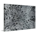 thumbnail image 1 of "Monochrome Floral" Painting Print on Wrapped Canvas, 1 of 7