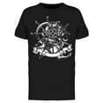 thumbnail image 1 of Monochrome Scuba Diver Helmet Tee Men's -Image by Shutterstock, 1 of 2