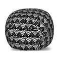 thumbnail image 1 of Monochrome Storage Toy Bag Chair, Lace Looking Mesh Ornament Crochet Style Snake Skin Look Art Print, Stuffed Animal Organizer Washable Bag, Small Size, Charcoal Grey and White, by Ambesonne, 1 of 3