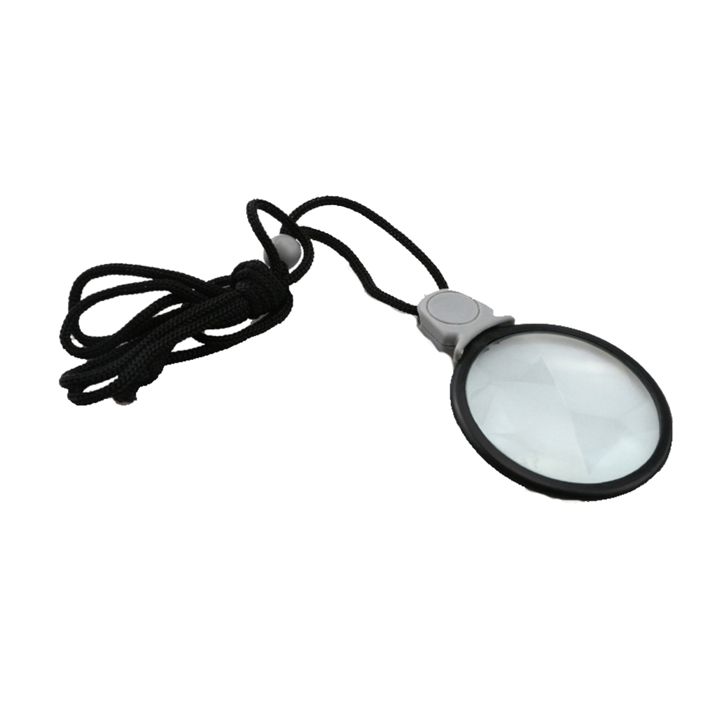 MonocleLens Magnifying Glass Pendant Microscope Reading Jewelry