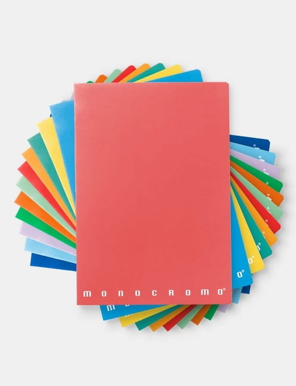 Monocromo Medium Original Bold Color 4mm Graph Notebooks 10-Pack, (Paperback)