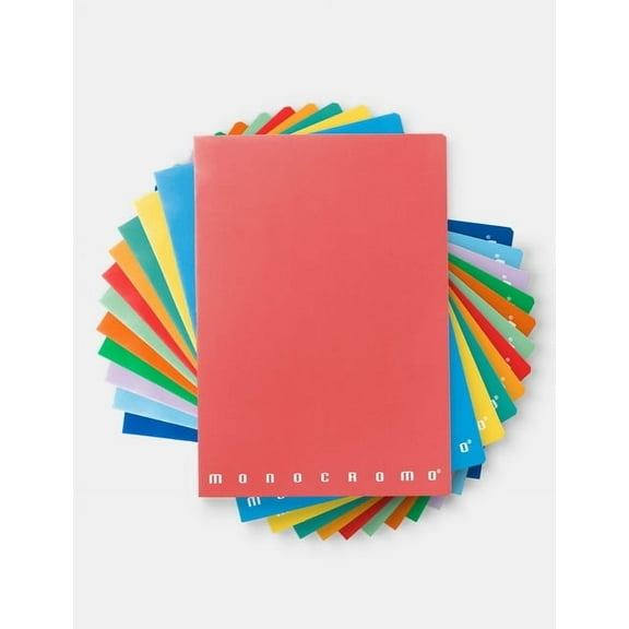 Monocromo Medium Original Bold Color 4mm Graph Notebooks 10-Pack, (Paperback)