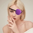 thumbnail image 1 of Monocular Amblyopia Strabismus Training Single Blindfold Small Purple - 2024 New Eyepatch 1Pcs Reusable 3D Adjustable Patch for Adults, Back to School, Wedding Guest Dress, Back to Makeup Organizers, 1 of 9