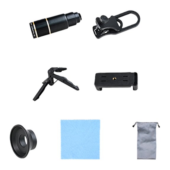 Monocular Lens for Cell Phones with 22X Magnification and Enhances Viewing in Dark Environment