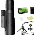 thumbnail image 1 of Monoculars - High Powered Scope, Portable Refractor | 50mm High Definition Lens, Larger Vision Gear for Bird Watching, Outdoor Travel, Compact Optical Equipment for Adults, Kids, 1 of 18