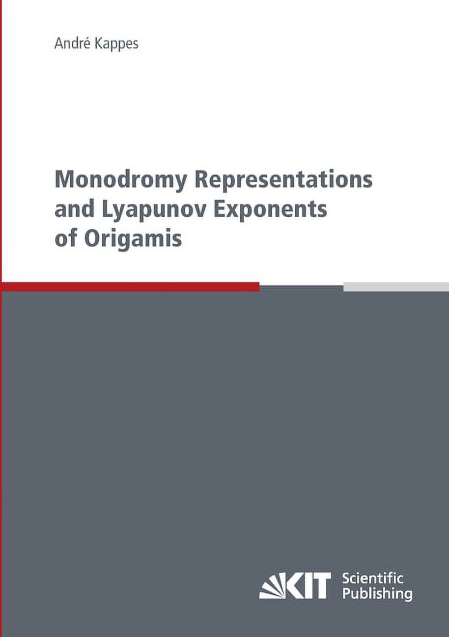 Monodromy representations and Lyapunov exponents of origamis (Paperback)