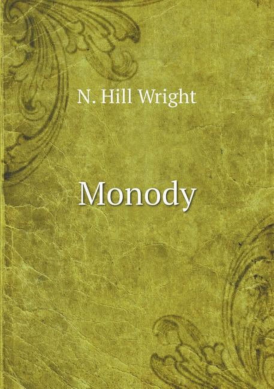 Monody (Paperback)