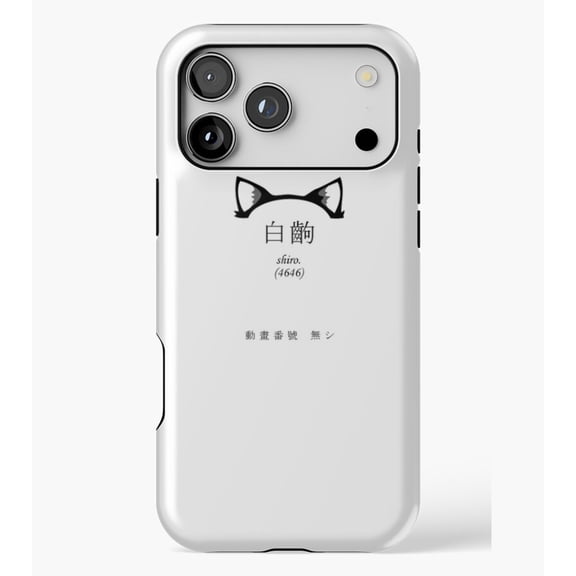Monogatari - White Scene M2213, Protective Case for iPhone 17 16 15 14 13 12 11 Pro Max – Modern Unisex Style