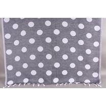 Monogram Beach Towel, Wedding Favors for Guests, Black Towel, Polka Dot Towel, 40x71 Inches Turkish Towel Beach Blanket,