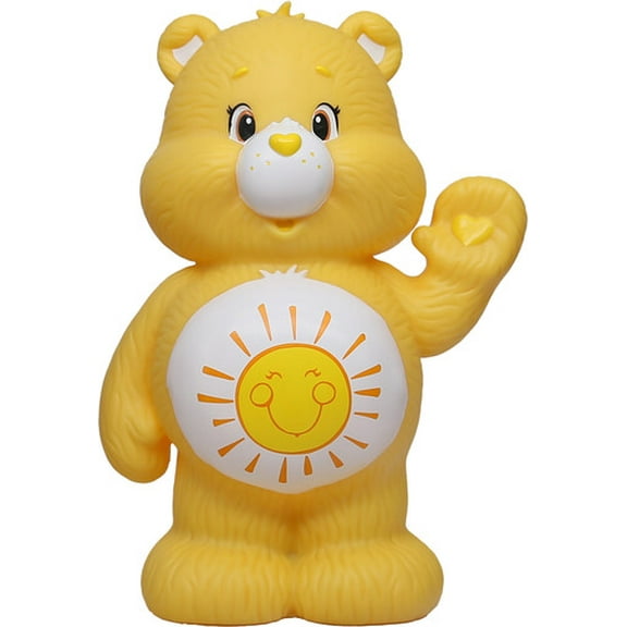 Monogram - Care Bears - Funshine Bear Figural Coin Bank 8"