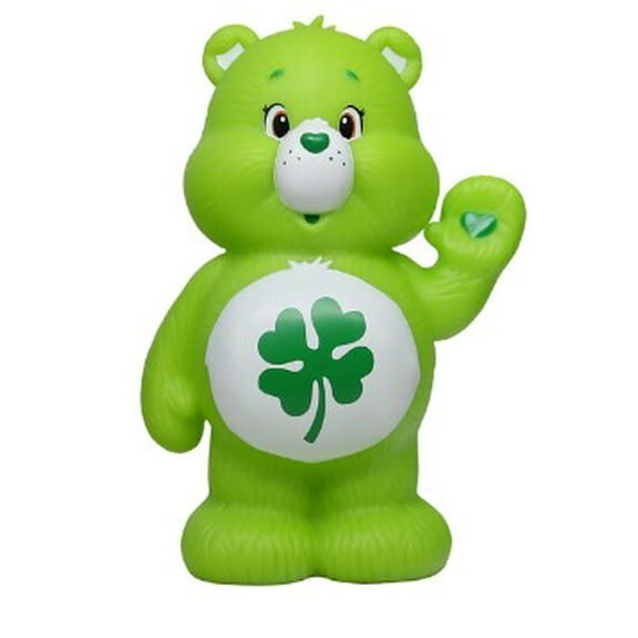 Monogram - Care Bears - Good Luck Bear Figural PVC Coin Bank 8"