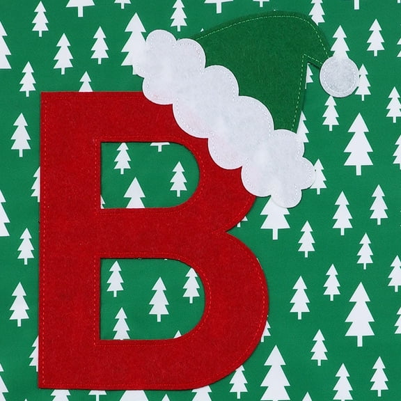 Monogram Christmas Gift Sack