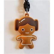 Monogram Christmas Star Wars Figural Bag Clip - Gingerbread Leia