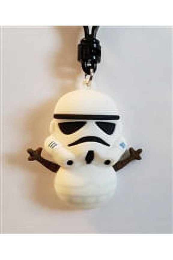 Christmas Star Wars Figural Bag Clip - Stormtrooper Snowman