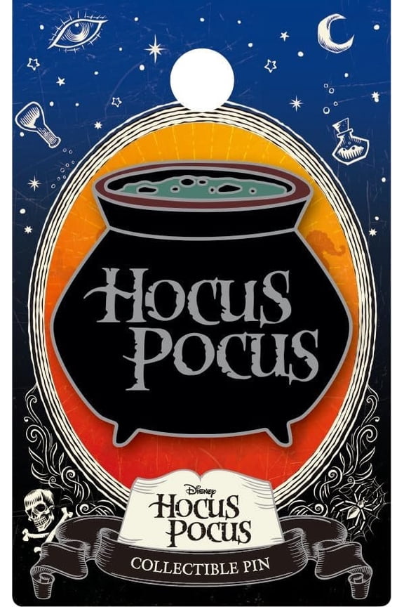 Disney Hocus Pocus: Hocus Pocus Logo Enamel Pin