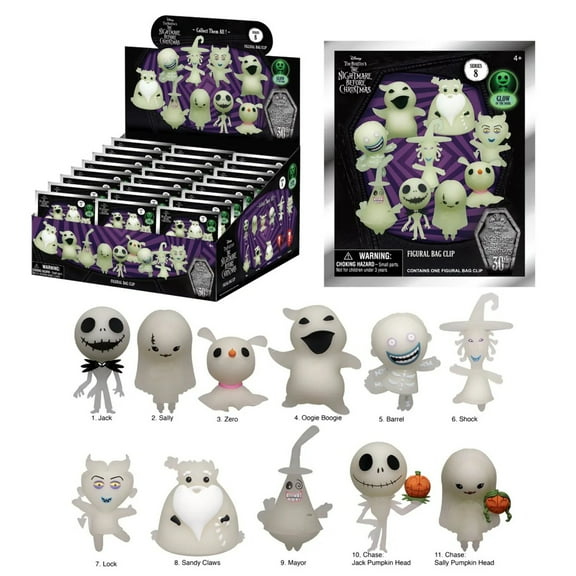 Monogram: Disney: Nightmare Before Christmas Series 8 - 3D Foam Bag Clip Blind Bag