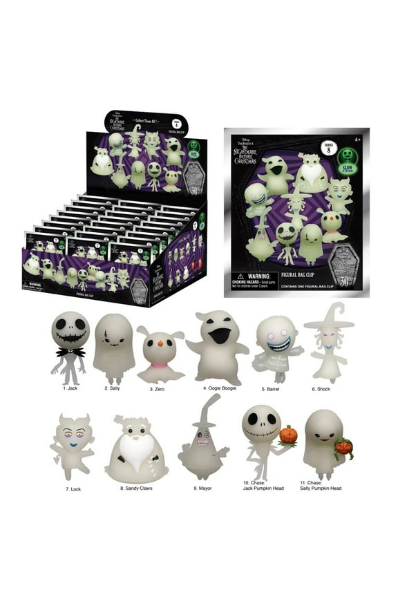 : Disney: Nightmare Before Christmas Series 8 - 3D Foam Bag Clip Blind Bag