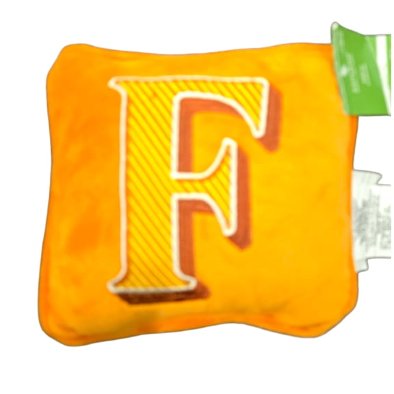 Ashland Spring Monogrammed 'F' Pillow 8x8