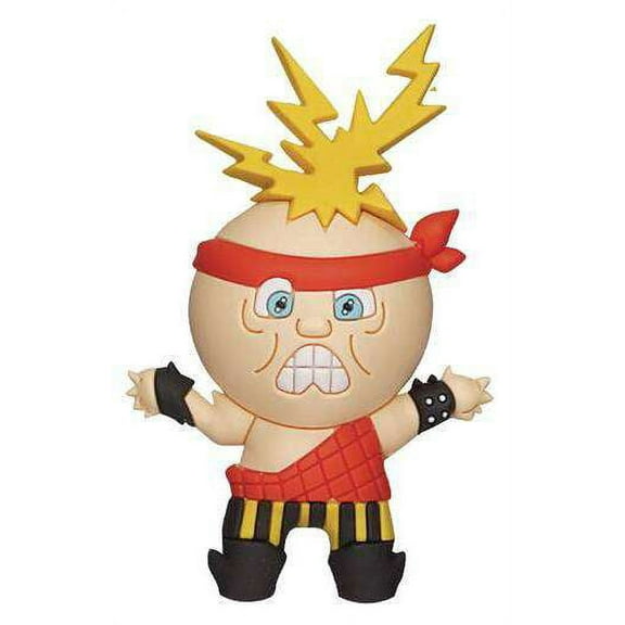 Monogram Garbage Pail Kids 3D Figural Bag Clip Series 1 Jolted Joel Keychain (Exclusive A) (No Packaging)