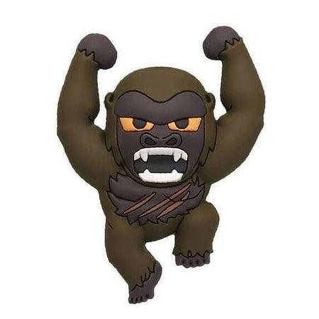 Monogram Godzilla 3D Figural Bag Clip Godzilla Vs. Kong Kong Keychain (No Packaging)