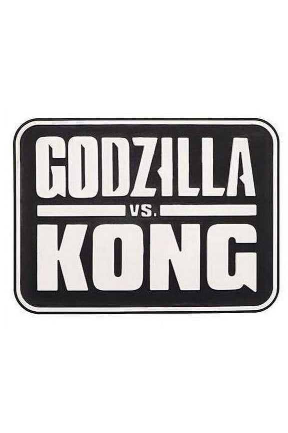 Godzilla 3D Figural Bag Clip Godzilla vs. Kong Logo Keychain (No Packaging)