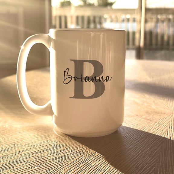 Monogram Initial Name Mug Personalized Mug Customized Name Mug Coffee Mug Custom Gift with