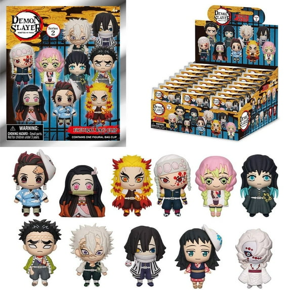 Monogram: Demon Slayer: Kimetsu no Yaiba Series 2 - 3D Foam Bag Clip Blind Bag