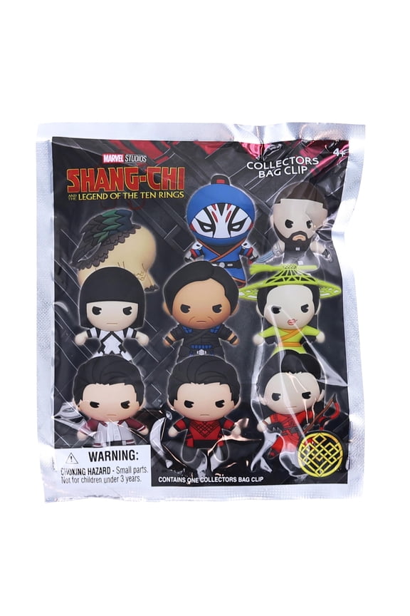 International MNG-68705-C Marvel Shang-Chi 3D Foam Bag Clip | One Random