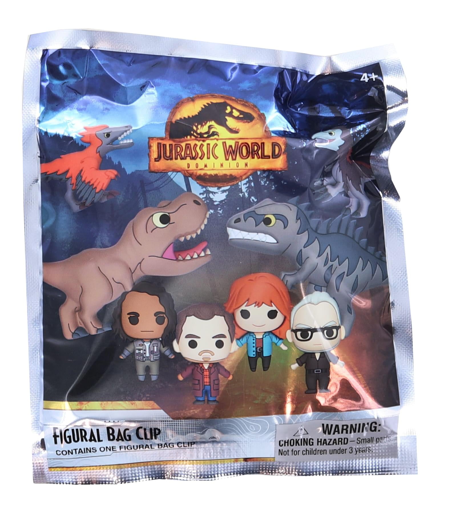 Jurassic World 3D Foam Mystery Keychain Blind Bag Clip Toy