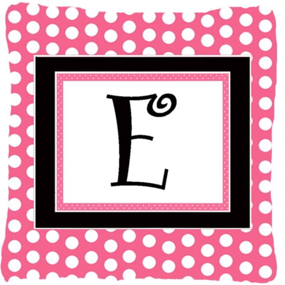 Monogram Letter Fabric Decorative Pillow