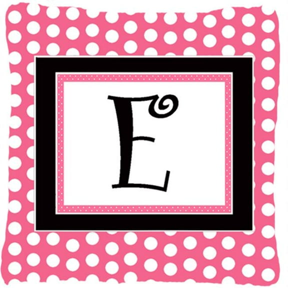 Monogram Letter Fabric Decorative Pillow