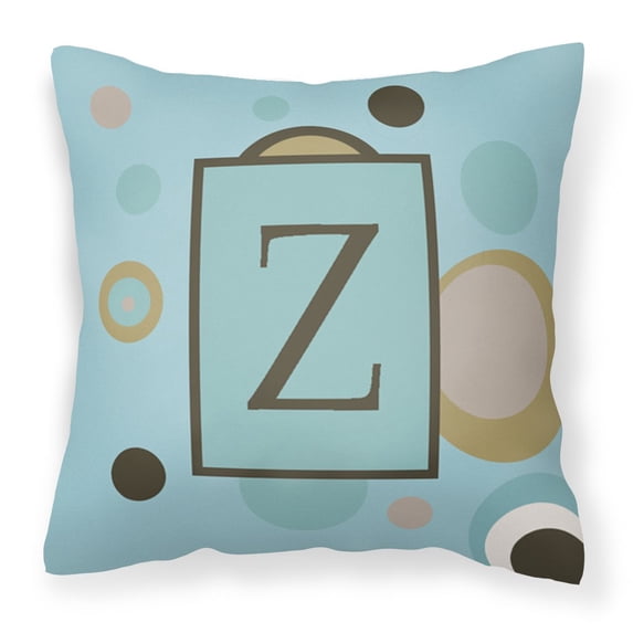 Monogram Letter Fabric Decorative Pillow