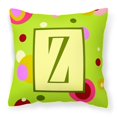 thumbnail image 1 of Monogram Letter Fabric Decorative Pillow, 1 of 4