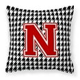 thumbnail image 1 of Monogram Letter Fabric Decorative Pillow, 1 of 4