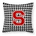 thumbnail image 1 of Monogram Letter Fabric Decorative Pillow, 1 of 4