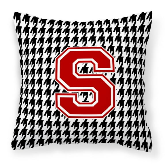 Monogram Letter Fabric Decorative Pillow