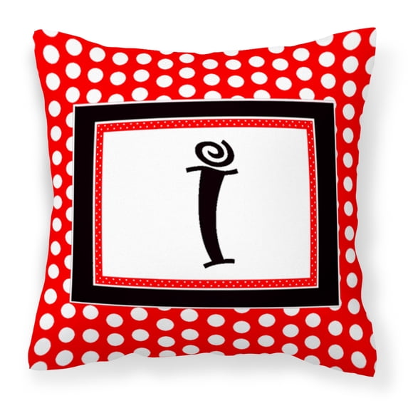 Monogram Letter Fabric Decorative Pillow