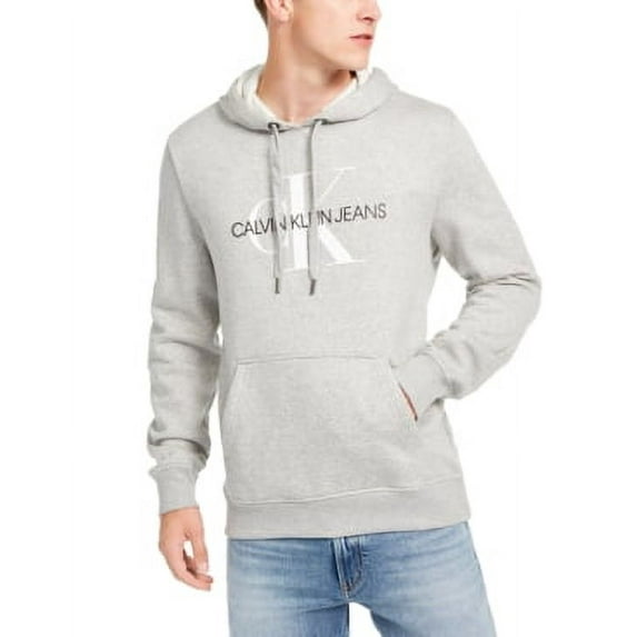 Monogram Logo Fleece Pullover Hoodie