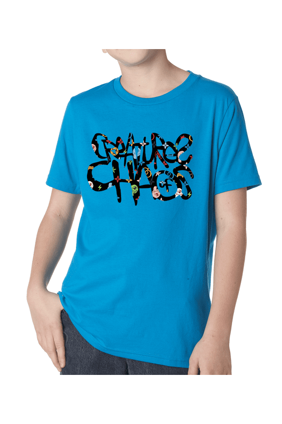 Monogram Logo tee - TURQUOISE
