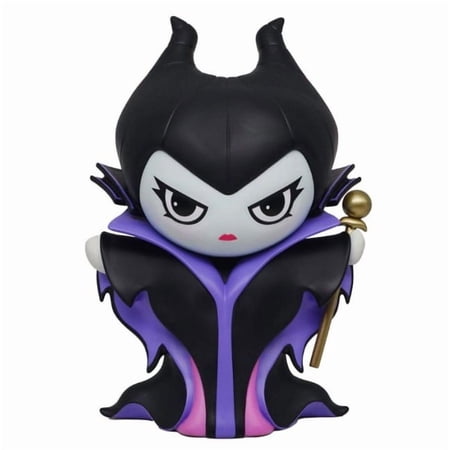 Monogram Maleficent PVC Coin Bank Figural Bank 8" Piggy Bank