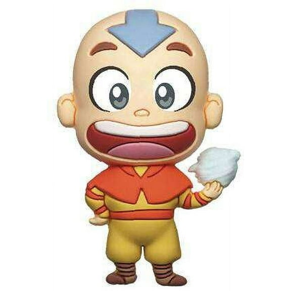 Monogram Nickelodeon 3D Figural Bag Clip Avatar the Last Airbender Aang Keychain (No Packaging)