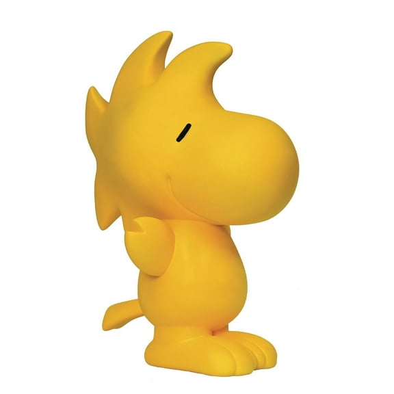 Monogram Peanuts Snoopy Woodstock Yellow Bird PVC Coin Bank 8"