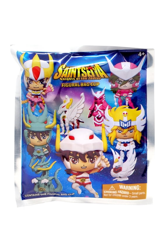 3D Figural Bag Clip Saint Seya Series 1 Mystery Pack (1 RANDOM Figure)