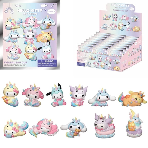 Hello Kitty and Friends Foam Bag Clip