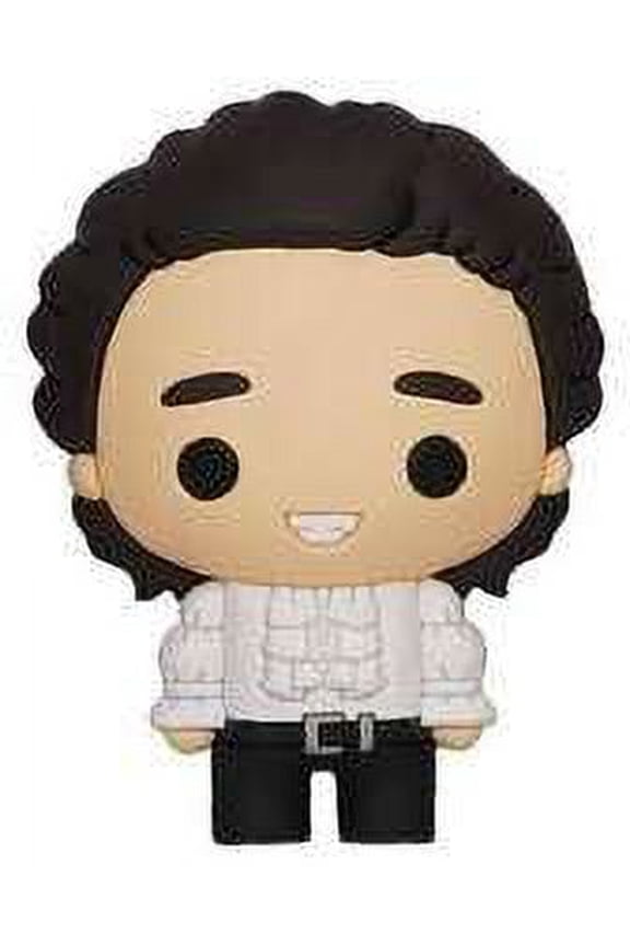 Seinfeld 3D Figural Bag Clip Series 2 Jerry Seinfeld Keychain (Puffy Shirt) (No Packaging)