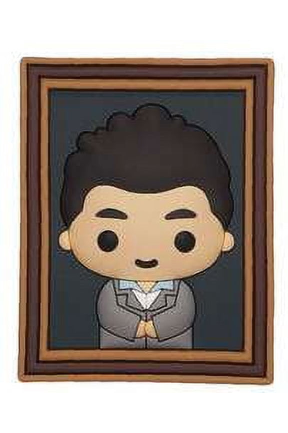Seinfeld 3D Figural Bag Clip Series 2 Kramer Painting Keychain (Exclusive A) (No Packaging)