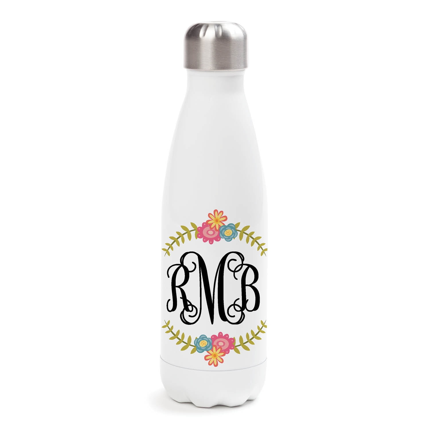 Monogram Stainless Steel Water Bottle