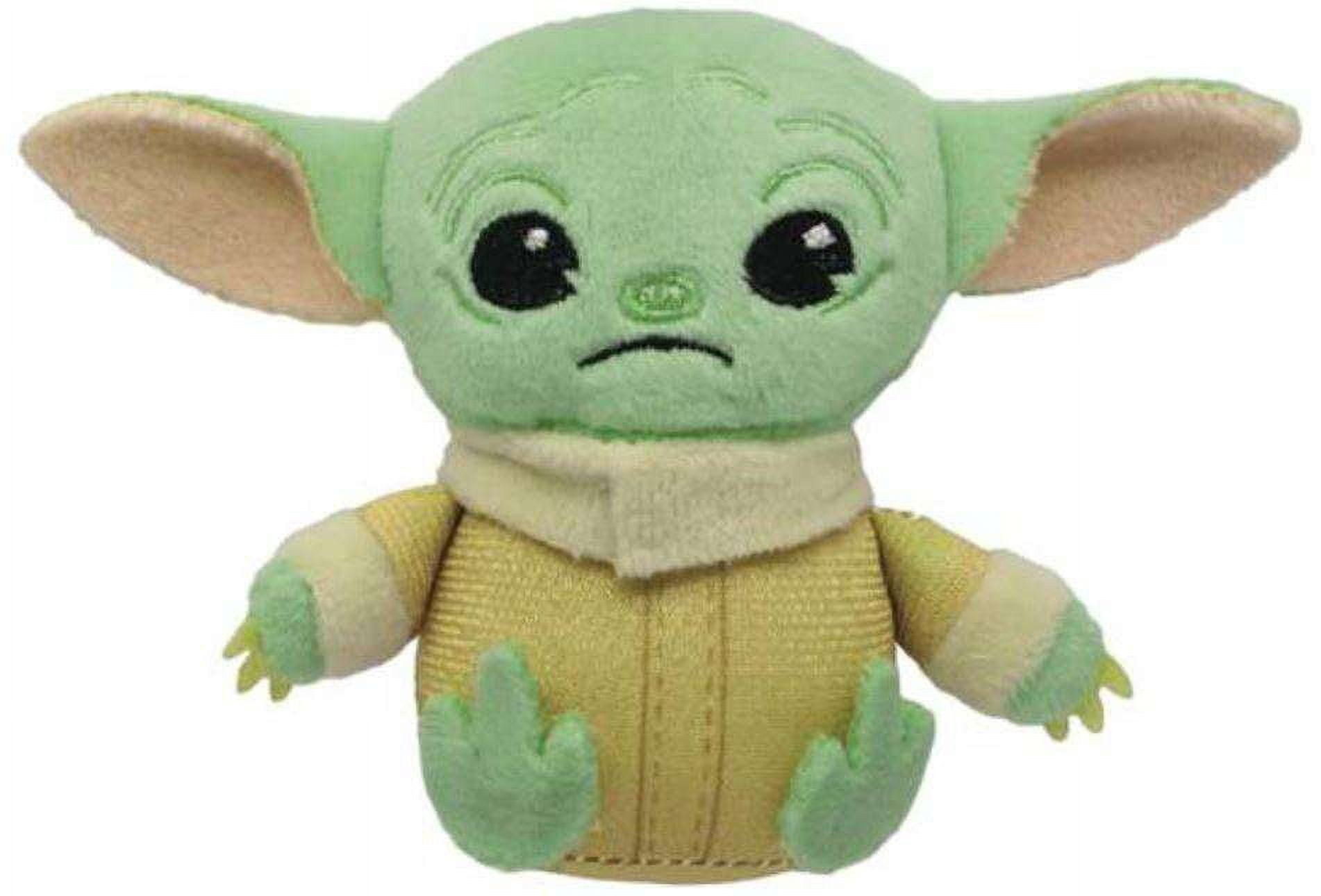 Monogram Star Wars The Mandalorian The Child aka Baby Yoda Sitting and Staring Off Plush Bag Clip (No Packaging)