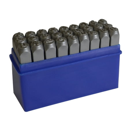 Monogram Steel Alphabet Stamp Set 6 MM Upper Case Jewelry Making Metal Forming Stamping Marking Tools