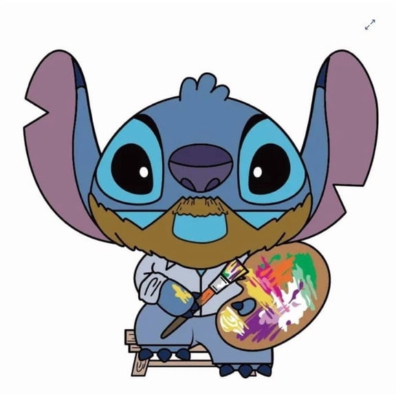 Monogram - Stitch Artist 3D Foam Magnet